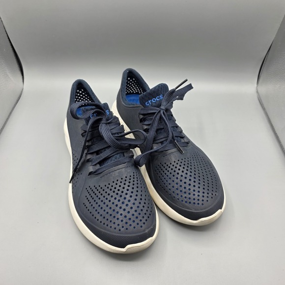 CROCS Other - CROCS LiteRide Pacer Sneakers Mens 8 Blue Water Sport Comfort Breathable Shoes
